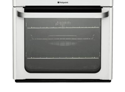 Hotpoint - HUE61P Electric Cooker White - Install